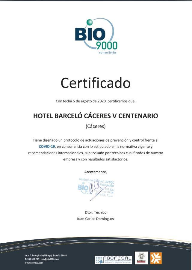 Hotel Barcelo V Centenario Cáceres